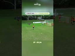 Dealing With 2 v 1 Overloads Wave Practice ⚽️