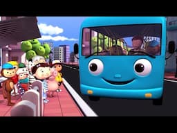 Town Journey on the Bus - Wheels On The Bus  |  👼Little Baby Bum - Preschool Playhouse