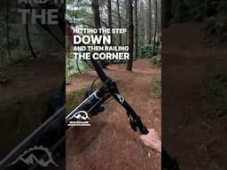 Slippery when wet 💦 expert brake control is a must #mtb