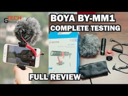 BOYA BY-MM1 | Mic For Vlogging and Podcast | For Android, iOS and DSLR Cameras | Tech Gadget.