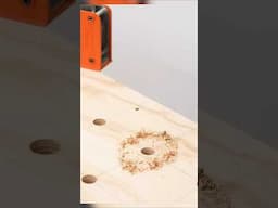Bench dog holes (DIY Multi-Purpose Workbench) – Ep. 07 #Short  #woodwork #diyprojects