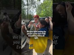'Hello Mom, I'm Home!': Hugs And Cheers As Ukraine And Russia Swap POWs