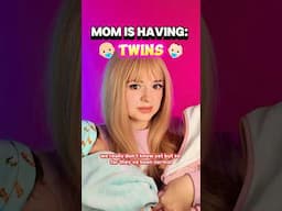 POV: you picked for your mom to have a new baby, but…😬(PART3) #shortsfeed #twins #baby #storytime