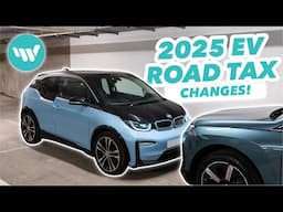 BIG CHANGES to Road Tax (VED) for Electric Cars in 2025