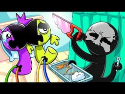 KIKI & BOUBA: CONJOINED TWINS Gets SURGERY...Incredibox Sprunki Animation