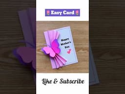 Mother's Day Special 🦋🌷 #shorts #mother #mothersday #specialcard #mothersdayspecial