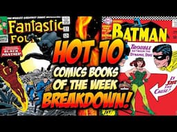 First Timer's Galore in 2025!  Hot 10 Comics of the Week Breakdown