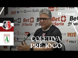 TV Coral - Coletiva pré-jogo com Marcelo Cabo - Santa Cruz x Sousa - Série D 2025