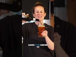 Pouring beer with Natalya Watson