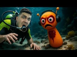 Found INCREDIBOX SPRUNKI Underwater in the river while scuba diving!