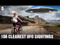 106 Unexplained Alien And UFO Sightings caught on camera! Shocking Footage