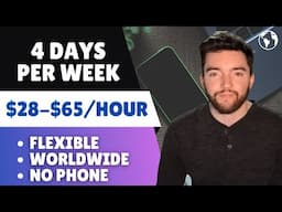 5 Remote Jobs Offer $28-$65/Hour to Work at Home Only 4 Days per Week