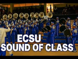 🔥 ECSU “Sound of Class” DOMINATES the Stands | Pre-Battle of the 2024 HBCU Labor Day Classic 🎺💥
