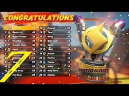 Lightning Cup - 50cc, 3 Stars | Mario Kart World | 100% Walkthrough "7/???" (No Commentary)