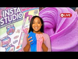 Trying the VIRAL Insta Studio Slime Kit… and I Wasn’t Ready 😳💅