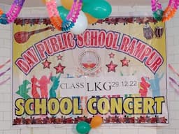DAV PUBLIC SCHOOL RAMPUR || SCHOOL CONCERT || CLASS :- LKG &1ST