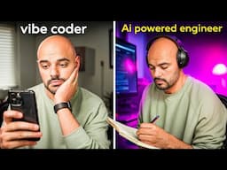 How PROFESSIONAL Software Engineers Code vs Vibe Coding