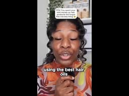 POV You spent rent money on Deep Conditioner but still baldheaded  #shorts