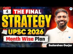 UPSC 2026 Strategy After Prelims | Month-Wise Plan, Booklist, Syllabus & Notes by Sudarshan Gurjar