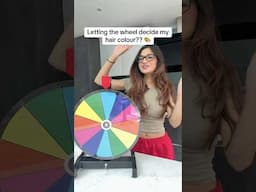 😭 THE WHEEL DECIDES MY HAIR COLOUR