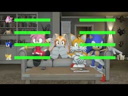FNAF Secret of the Mimic vs Sonic and Friends WITH Healthbars