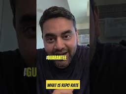 Day 1 | What is Repo Rate | New Series on Finance Terms