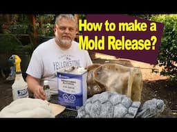 How to Make a Mold Release: For Latex Molds with Concrete Statues (and how to apply it)