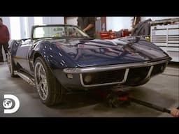 Un brindis para celebrar la belleza del Corvette '68 | Máquinas Renovadas | Discovery Latinoamérica