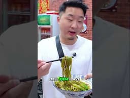 Chinese SPINACH NOODLES Are INCREDIBLE!
