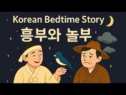 Learn Korean While Relaxing 🎧 | Heungbu & Nolbu Folktale (KR ↔️ EN for Effective Learning)