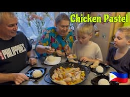 Cooking Authentic Filipino Food in Russia — Went CRAZY for CHICKEN PASTEL!