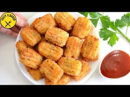 AMAZING CRISPY POTATO BITES❗️IF YOU HAVE POTATO AT HOME, ANYONE CAN MAKE THIS RECIPE | POTATO BITES