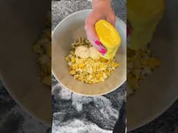 You Won’t Believe This Deviled Egg Pasta Salad Exists! 🥚🍝 #Shorts