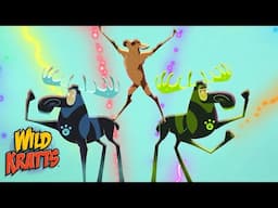 Activate Moose Powers | Protecting Nibbles from Wolves | Season 7 | Wild Kratts