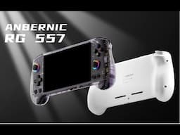 Anbernic RG557 (Dimensity 8300) AMOLED, 12GB Ram, Android 14,(please watch till the end)