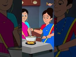Indian Food VS Chinese Food #hindistories #jabardasthindikahaniya #moralstories #ytshorts
