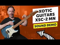 The Perfect Superstrat? | Xotic Guitars XSC-2 MN (Lake Placid Blue - Heavy Aged) | Sound Demo