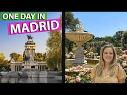 Exploring Madrid's Best Spots in JUST ONE DAY?