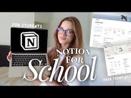 NOTION TOUR & TUTORIAL 2024 | aesthetic & productive setup for students *free download*