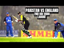 Shahid Afridi's 61 Runs and 5 Wickets Leads His Team Fight Back | 2nd ODI Lahore 2000 | Pak vs Eng