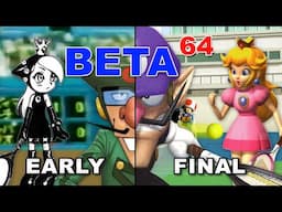 Beta64 - Mario Tennis / The Origins of Waluigi and Warupeach