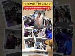Neetu Mam ने दी F-23 & F-24 को Farewell Party🥳@NeetuSinghFanClub#neetumam #farewell #kdcampus