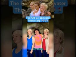 H2O THEME SONG!! #shorts #h2o #h2ojustaddwater #mermaid #aussie #australian
