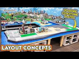 LEGO Island Ideas & 20 More Baseplates of Coastline!