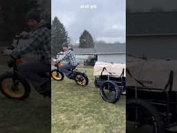 Best way to camp! #ebikes #camping #offgrid #outdoors #shortsfeed