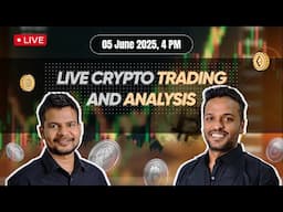 Live Trading Future & Options In BTC || Crypto Live Trading and Analysis | 5 June 4PM - #livetrading