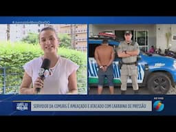Servidor da Comurg é ameaçado e atacado com carabina de pressão em Goiânia