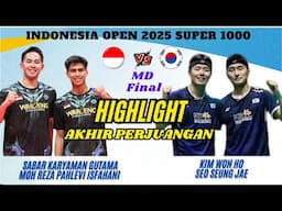 [FINAL] GUTAMA/ISFAHANI (INA) vs KIM/SEO (KOR) | Indonesia Open 2025