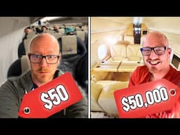 I Flew 4 Flights – Each One 10x More Expensive Than the Last