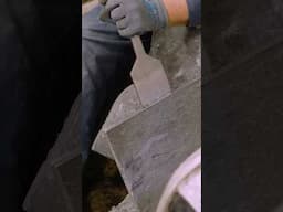 Splitting Slate at Trevillett Quarry #shorts